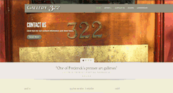 Desktop Screenshot of gallery-322.com